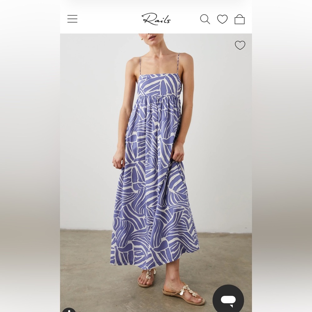 EUC Rails Lucille Maxi Dress